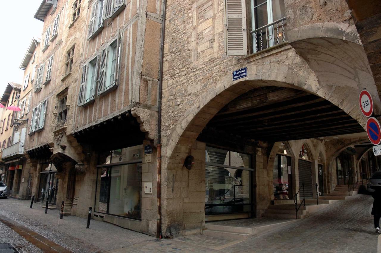 Maison Renaissance Monument Historique XV Eme 1497 Villefranche-de-Rouergue Zewnętrze zdjęcie